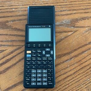 Texas instrument graphing calculator